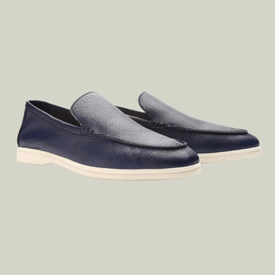 NAVEN COWHIDE LEATHER LOAFERS