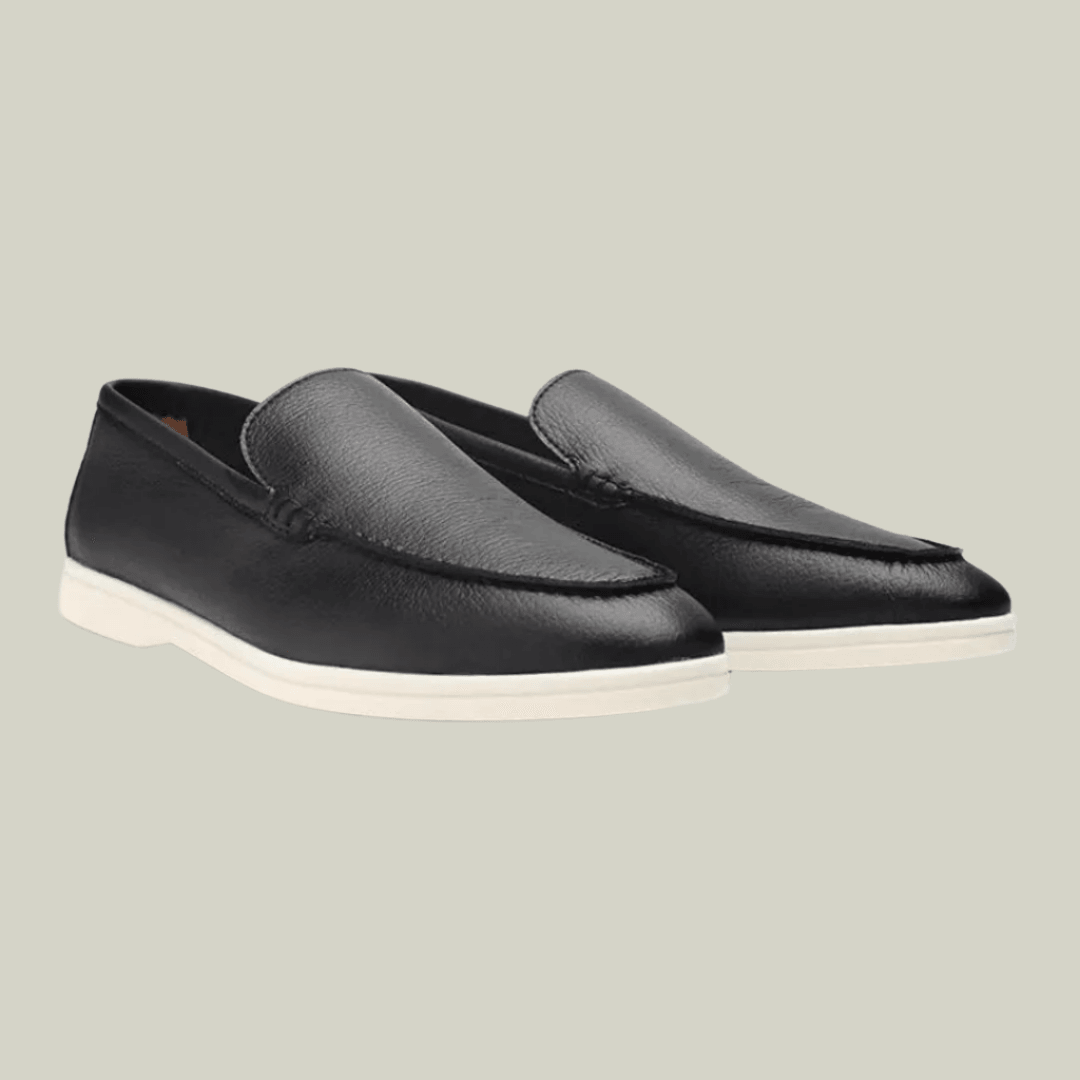 NAVEN COWHIDE LEATHER LOAFERS
