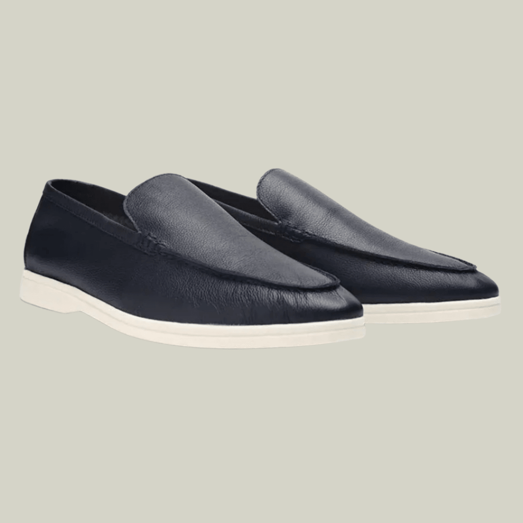 NAVEN COWHIDE LEATHER LOAFERS
