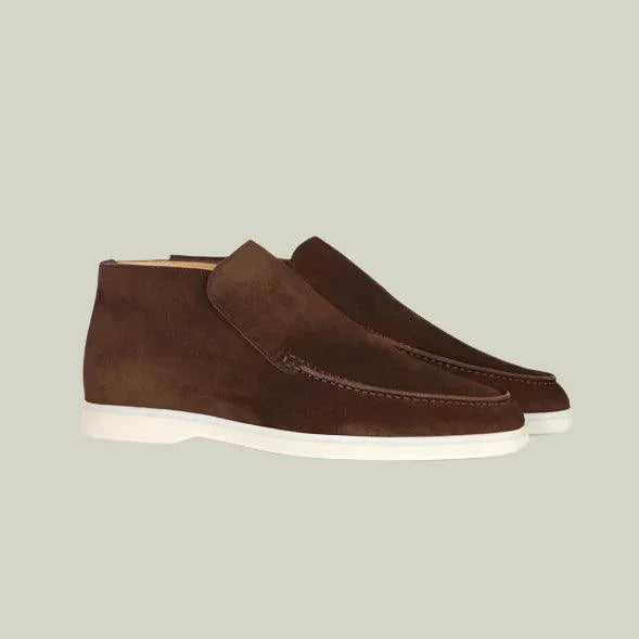 NAVEN HIGH SUEDE LOAFERS