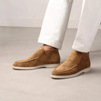 NAVEN HIGH SUEDE LOAFERS