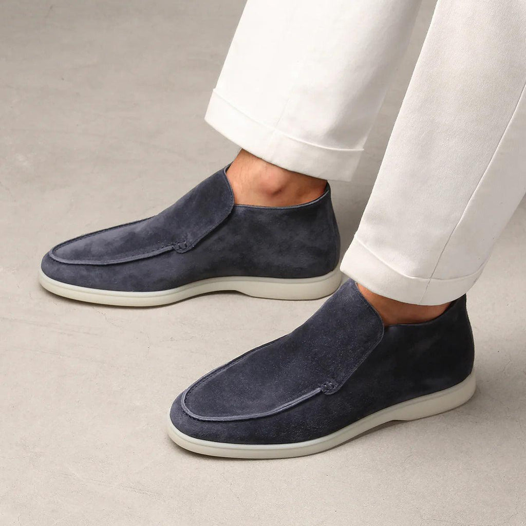 NAVEN HIGH SUEDE LOAFERS