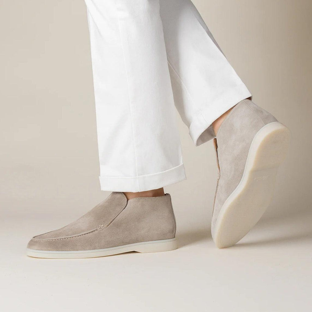 NAVEN HIGH SUEDE LOAFERS