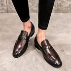 CASUAL LEATHER LOAFERS