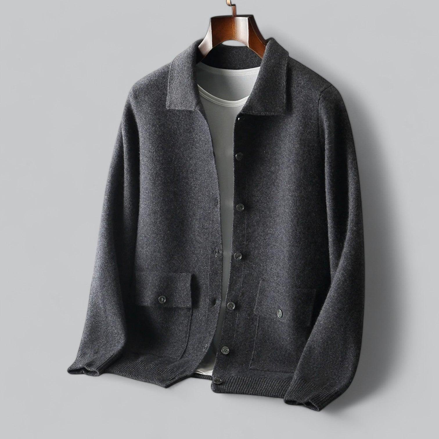 Naven | Fine Cashmere Cardigan Premium Polo Jacket